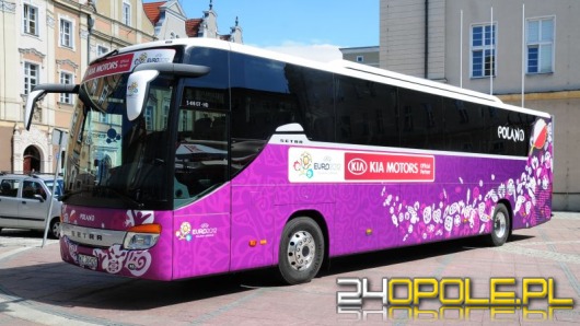 Zobacz autobus reprezentacji Polski  na EURO2012