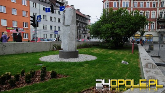 Odnowiony skwer na placu Piłsudskiego robi wrażenie