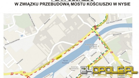 Uwaga kierowcy, w Nysie rusza remont mostu