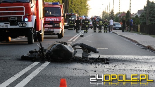 29-latek zginął w zderzeniu dwóch motocykli