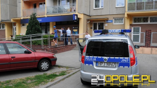 Napad na bank w Opolu, trwa policyjna obława