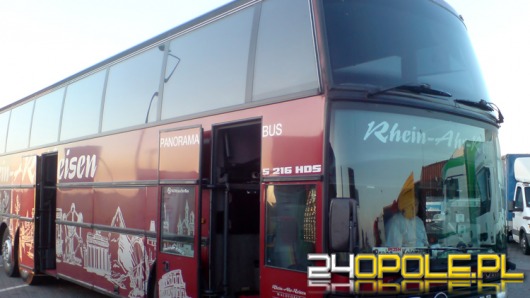 Udaremniony przemyt papierosów w ukraińskim autobusie