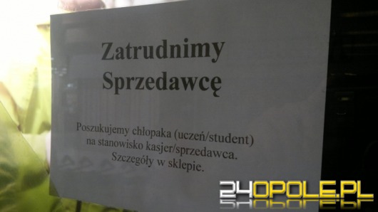 Zatrudnimy sprzedawcę, ale tylko chłopaka