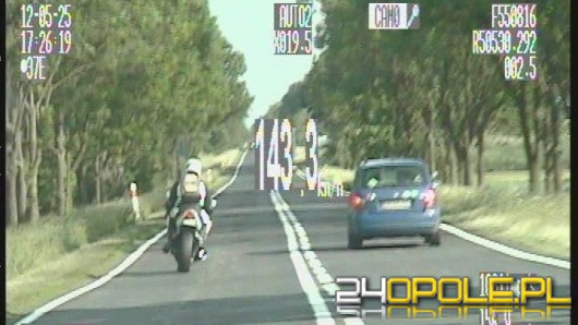 Motocykliści szaleją na drogach Opolszczyzny