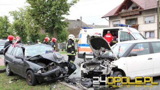 Trzy osoby ranne w wypadku pod Opolem