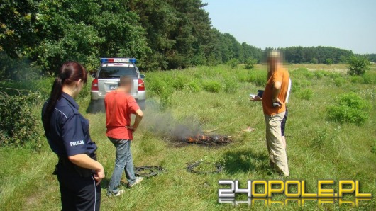 "Złomiarze" zatrzymani przez policjantów z Gogolina