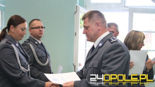 Awanse i gratulacje dla opolskich policjantów