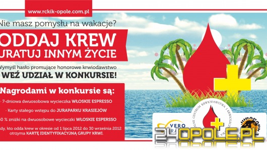 W opolskim centrum krwiodawstwa brakuje krwi