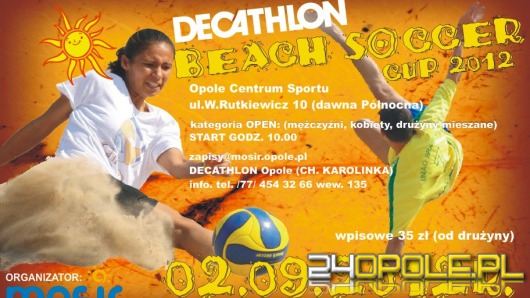 Zgłoś się do turnieju Beach Soccera na koniec wakacji