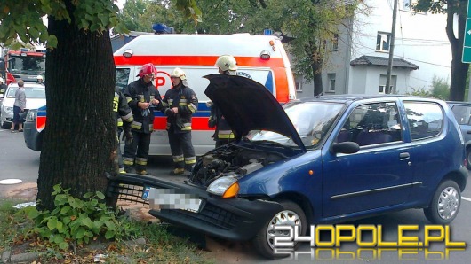 74-letni kierowca spowodował wypadek