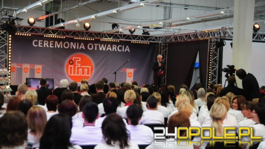 Fabryka czujników IFM w Opolu oficjalnie otwarta