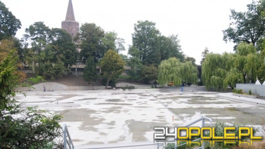 Remont stawu przy ul. Barlickiego dobiega końca