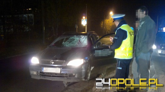 Pieszy potrącony na przejściu dla pieszych