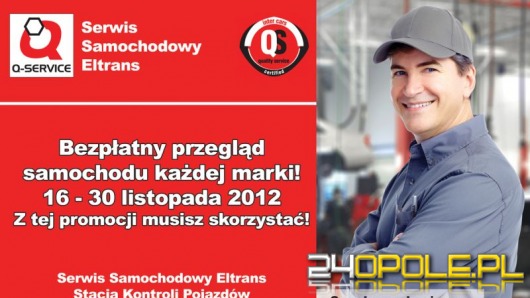 Zrób bezpłatny przegląd w Eltransie