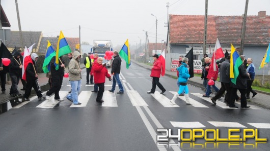 Mieszkańcy nie mogą się doczekać obwodnicy, dlatego blokują drogę