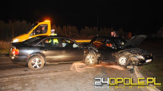 Zderzenie pod dyskoteką w Starych Budkowicach
