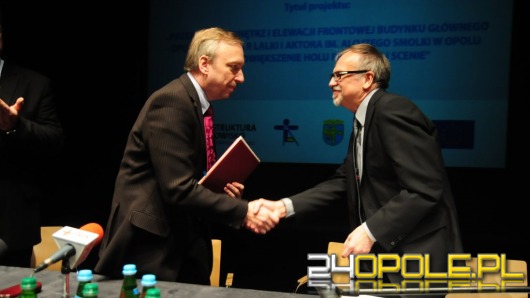 Minister Kultury podpisał w Opolu umowę na modernizację Teatru Lalki i Aktora