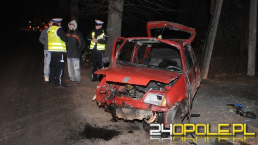17-latek spowodował wypadek drogowy i uciekł