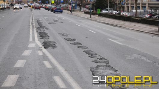 Pierwsze dni zimy, a ulice już dziurawe