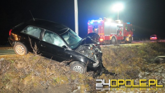 Kolejny kierowca spowodował wypadek zawracając na obwodnicy