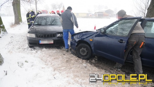 Kobieta ranna po wypadku w Biadaczu