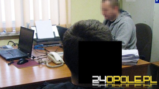 21-latek ukradł z hurtowni silnik, spotkali go policjanci