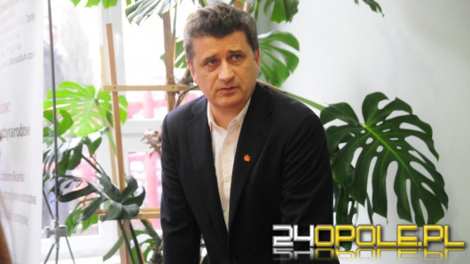 Janusz Palikot o euro i Unii Europejskiej w Opolu