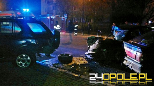 8 samochodów uszkodził pijany kierowca w Prudniku