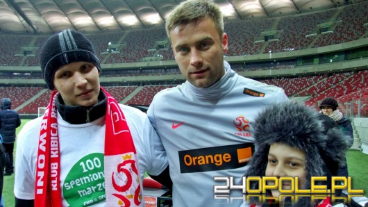 Piłkarze reprezentacji Polski spełnili marzenia młodych Opolan
