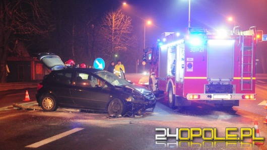 Nocna "szarża" po Opolu zakończona na latarni