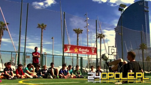 Opolanin na prestiżowych pokazach freestyle football w Barcelonie