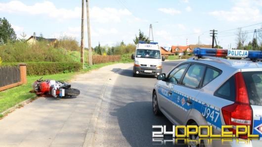 Motocyklista zginął po uderzeniu w słup 