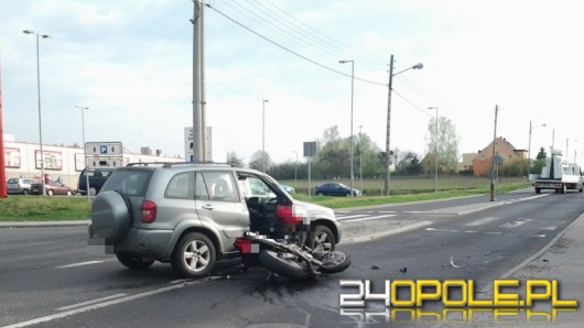 Śmiertelny wypadek w Krapkowicach. Zginął motocyklista.