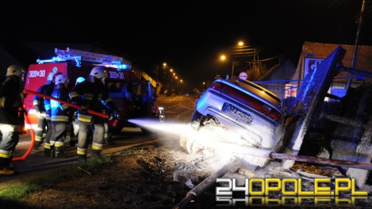 Groźny wypadek spowodowany przez pijanego kierowcę