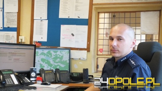 Dyżurny policji z Ozimka pomógł uratować niemowlę