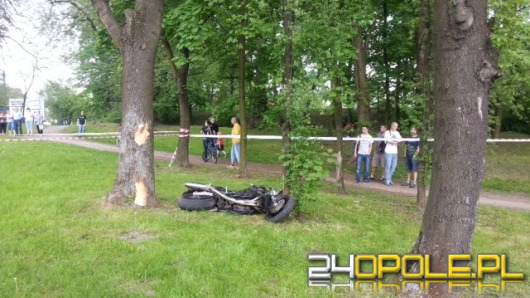 Motocyklista śmiertelnie potrącił rowerzystę