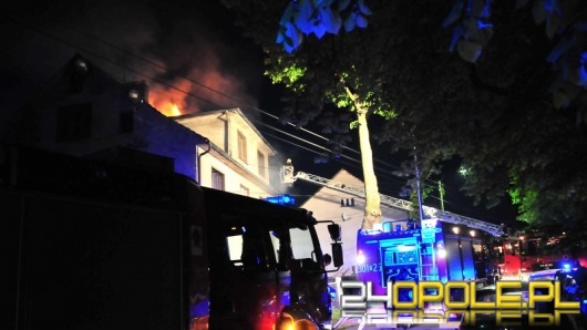 Tragiczny pożar budynku wielorodzinnego w Opolu. Zginęła kobieta.