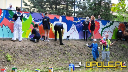 Opolanie zwyciężyli w konkursie, dziś wielkie malowanie muru nad Odrą