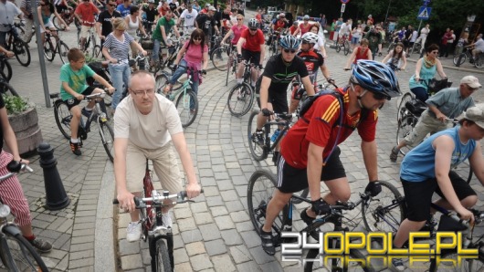 300 rowerzystów na Masie Krytycznej w Opolu
