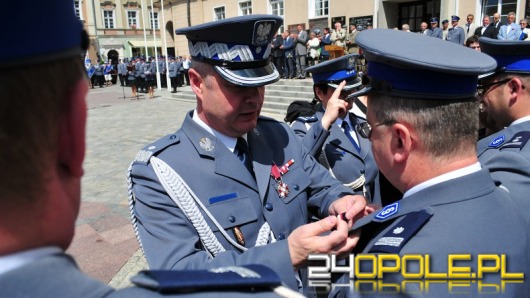 Policjanci świętowali na opolskim Rynku