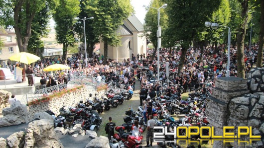 Tysiące motocyklistów na Górze Św. Anny