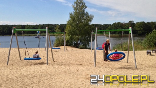 Zmienia się otoczenie Jeziora Średniego w Turawie