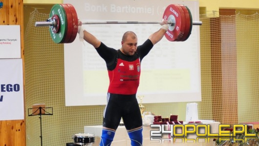 Bartłomiej Bonk mistrzem Polski w podnoszeniu ciężarów