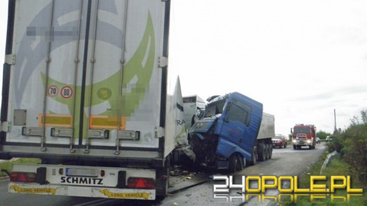 Serbski kierowca ciężarówki doprowadził do zderzenia