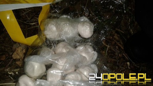 Ponad pół kilograma amfetaminy zakopane w lesie