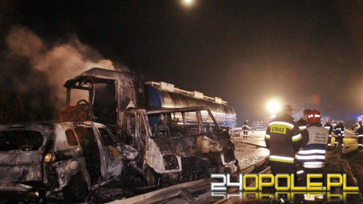 Po wypadku na A4 autostrada jest już odblokowana