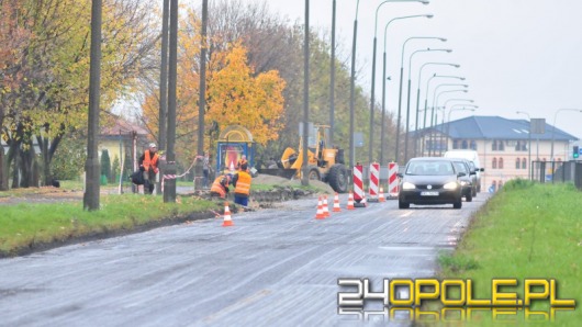 Drogowcy remontują ulicę Sosnkowskiego