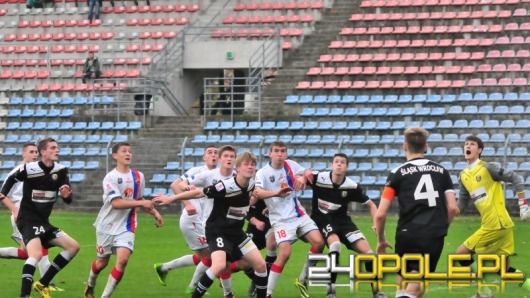 Piłkarze z Opola walczą w Centralnej Lidze Juniorów
