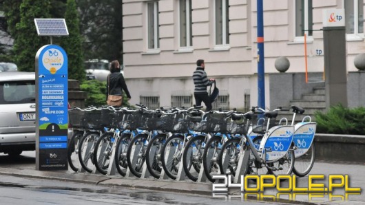 Miejskie rowery w Opolu wypożyczono już ponad 100 tysięcy razy