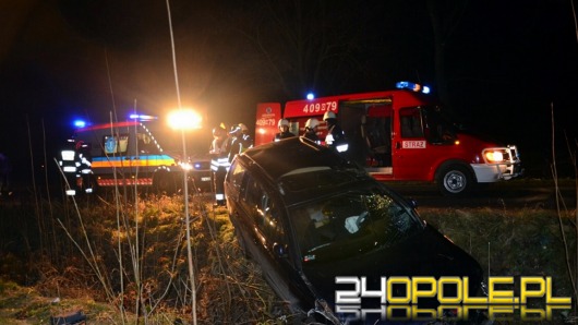 36-latka dachowała volkswagenem passatem